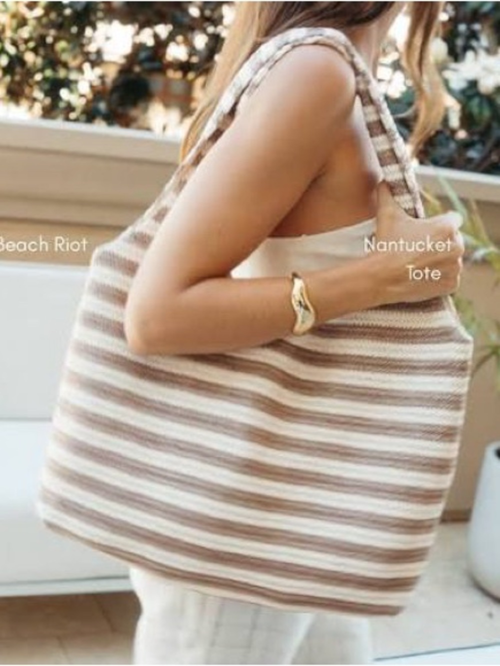 Beach Riot Nantucket Tote Curateur Summer 2026 NWT